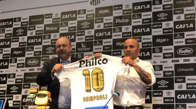 Santos: Pelé le da la bienvenida a Jorge Sampaoli [FOTO]