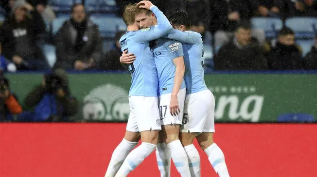 Manchester City venció en penales al Leicester City y pasó a la semifinal de la Carabao Cup 2018.