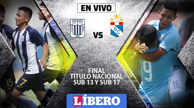 Alianza Lima  vs Sporting Cristal EN VIVO: se enfrentan por la final Sub 13 y Sub 17 del título nacional 'Copa Centenario'