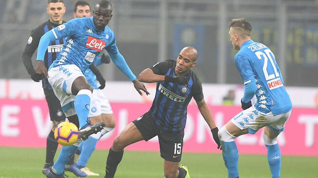 Inter vs Nápoli tuvo cuatro apuñalados previo al duelo e insultos racistas a Koulibaly.