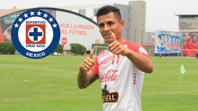 Yoshimar Yotún es felicitado por la Selección Peruana tras su llegada a Cruz Azul | FOTO | TWITTER