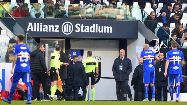 Sampdoria manda polémico mensaje culpando al VAR tras derrota ante la Juventus