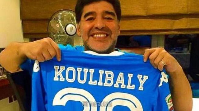 Instagram: Diego Maradona y su mensaje conmovedor a Koulibaly por ser víctima del racismo