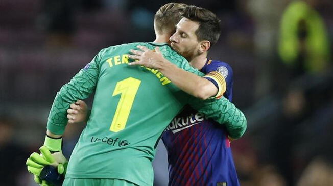 Lionel Messi criticó suplencia de Ter Stegen en Rusia 2018.