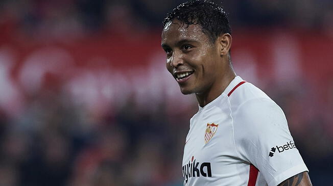 Luis Muriel permanecerá en el Sevilla hasta el final de la temporada.