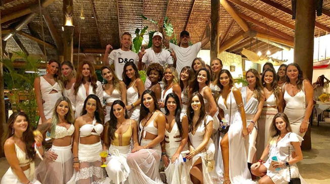 Instagram: Neymar presume en redes su fiesta exclusiva de Año Nuevo acompañado de 26 mujeres