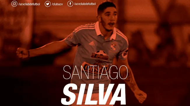 César Vallejo anunció la contratación del goleador Santiago Silva. 