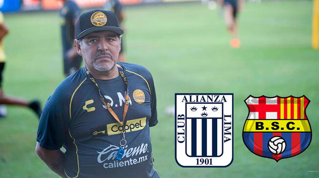 Alianza Lima: Diego Armando Maradona | El astro argentino podría estar en amistoso ante Barcelona de Ecuador | Noche Amarilla