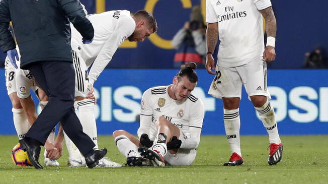 El Real Madrid pierde a Gareth Bale por las próximas dos semanas. 