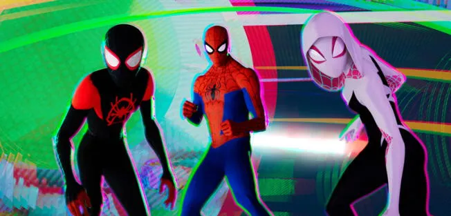 La película que relata las aventuras de los Spider-Man de diferentes universos celebró en los Globos de Oro 2019.