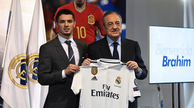 Brahim Díaz fue presentado como nuevo jale del Real Madrid.