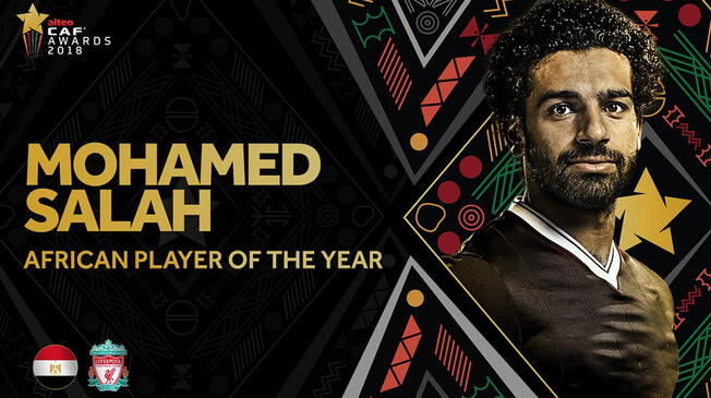 Mohamed Salah fue elegido como el mejor jugador africano por segundo año consecutivo | FOTO