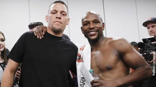 UFC: Floyd Mayweather vs Nate Diaz pelearían con reglas especiales de MMA