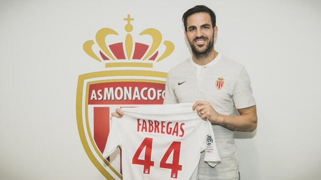 Mónaco presentó de manera oficial a Cesc Fábregas y llevará la dorsal 44 | Ligue 1