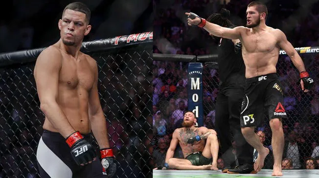 UFC: Nate Diaz se mete en el lío entre Khabib Nurmagomedov y Conor McGregor