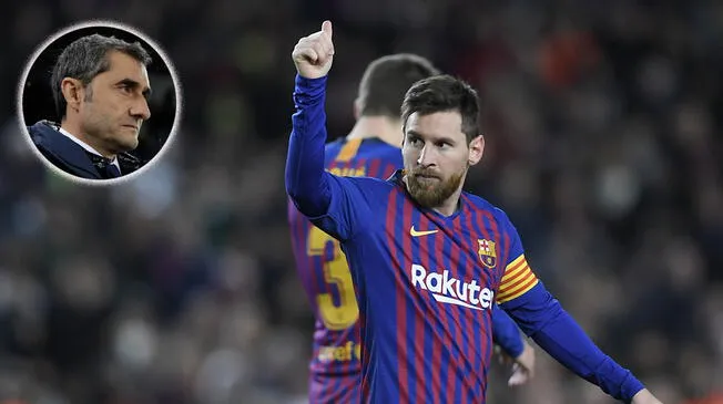 Valverde, tras los 400 de Messi en LaLiga: "Sus números son estratosféricos"