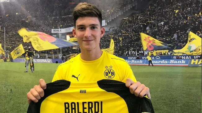 Borussia Dortmund hace oficial el fichaje de Leonardo Balerdi, ex Boca Juniors