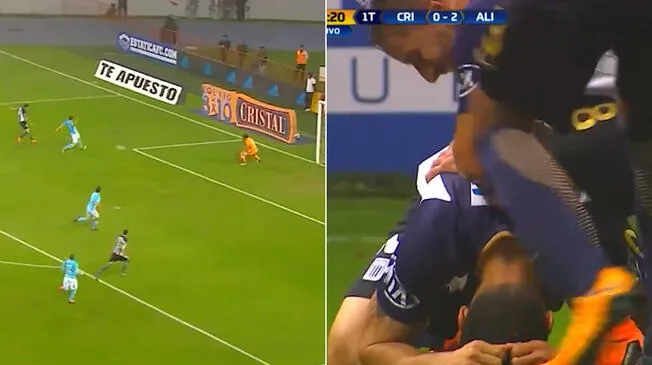 Mario Velarde metió un golazo y explotó en el Alianza Lima vs. Sporting Cristal.