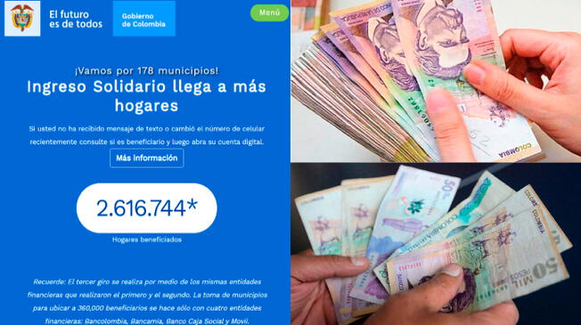 Ingreso Solidario De Colombia Conoce Cuándo Y Cómo Cobrar El Nuevo Giro De 160 000 Pesos 7246