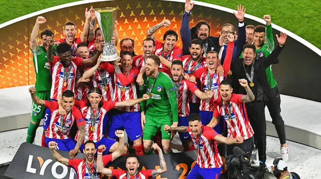 Atlético de Madrid, campeón de la Europa League tras vencer 3-0 al Olympique de Marsella