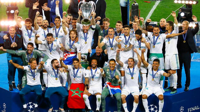 Real Madrid, campeón de la Champions League tras vencer 3-1 al Liverpool en Kiev