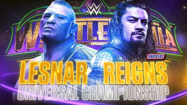 Roman Reigns y Brock Lesnar pelearon en Wrestlemania 31 por el Campeonato Mundial de Peso Pesado de la WWE