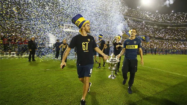 Boca Juniors salió bicampeón y festejó con su gente en La Bombonera. 
