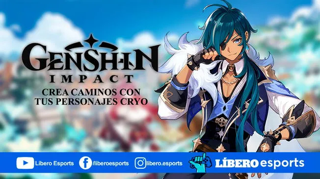 Genshin Impact: traza rutas utilizando a tus personajes Cryo. Genshin Impact: traza rutas utilizando a tus personajes Cryo.