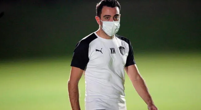 Xavi Hernández se encuentra en Barcelona.