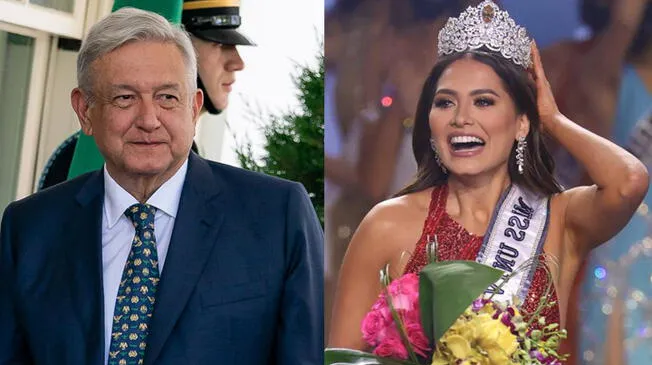 AMLO felicita a Andrea Meza