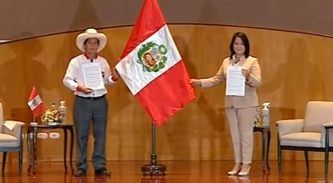 Candidatos presidenciales firmaron Proclama Ciudadana.