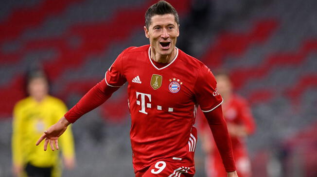 Robert Lewandowski tiene contrato con Bayern Múnich hasta junio del 2023.