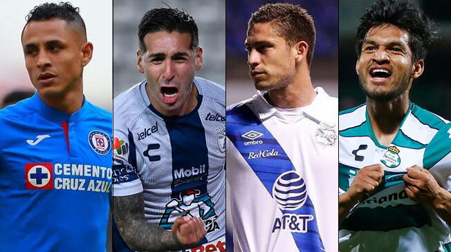 Cruz Azul, Pachuca, Puebla y Santos Laguna en semifinales de Liga MX