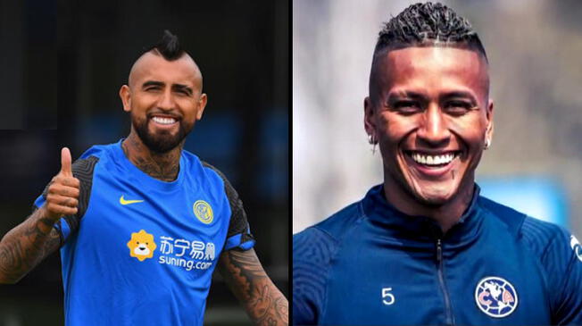 Arturo Vidal y Pedro Aquino jugarían juntos en América de México.