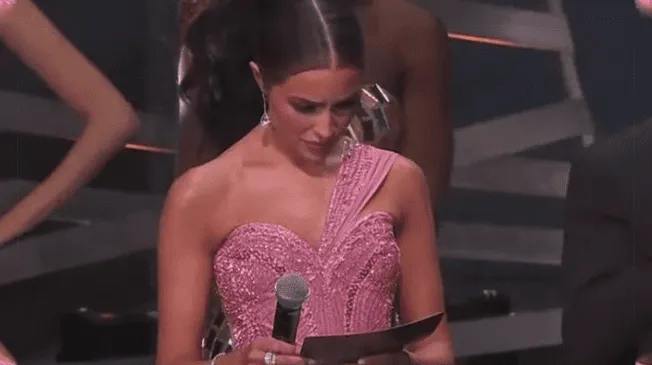 Olivia Culpo explicó el motivo de su peculiar gesto durante el Miss Universo.