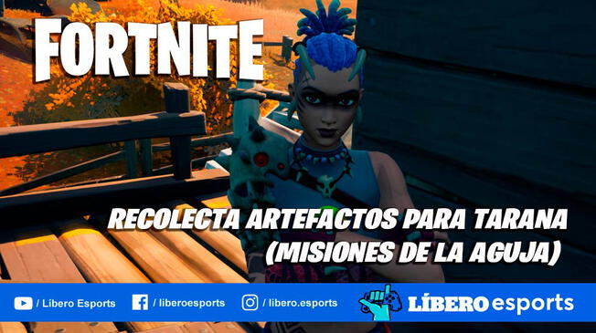 Fortnite: recolecta artefactos para Tarana - Misiones de La Aguja