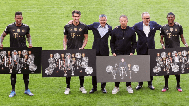 Bayern Múnich despidió a Boateng, Martínez y Alaba