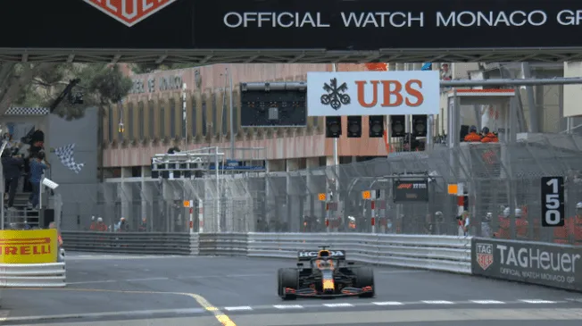 Verstappen se quedó con el GP de Mónaco