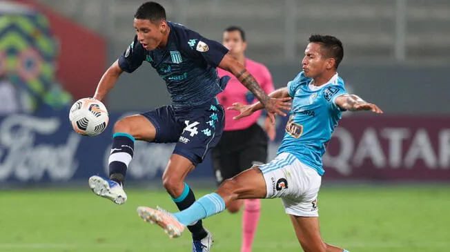 Sporting Cristal perdió sus dos partidos contra Racing en la Copa Libertadores.