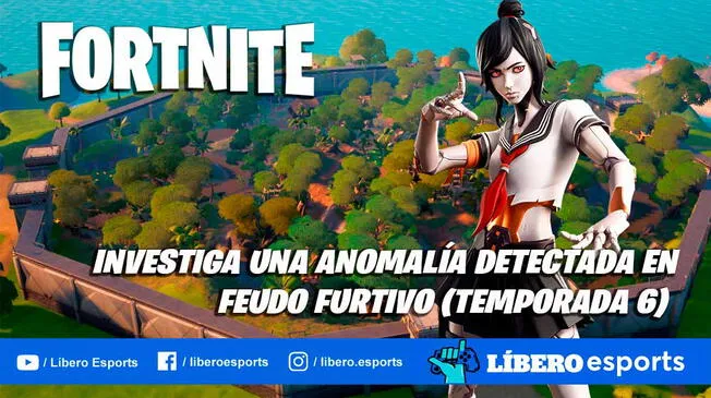 Fortnite: investiga una anomalía detectada Feudo Furtivo