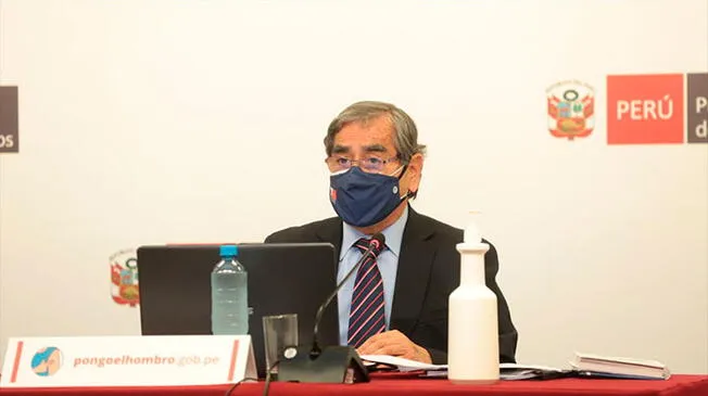 Óscar Ugarte dio detalles sobre la vacunación de todos los peruanos contra la COVID-19