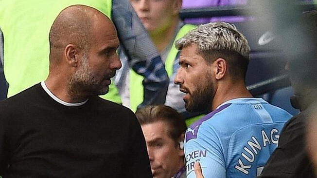 Sergio Agüero culpa a Josep Guardiola por no renovar con Manchester City