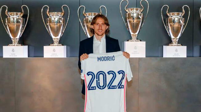 Luka Modric llegó al Real Madrid en la temporada 2012-2013.