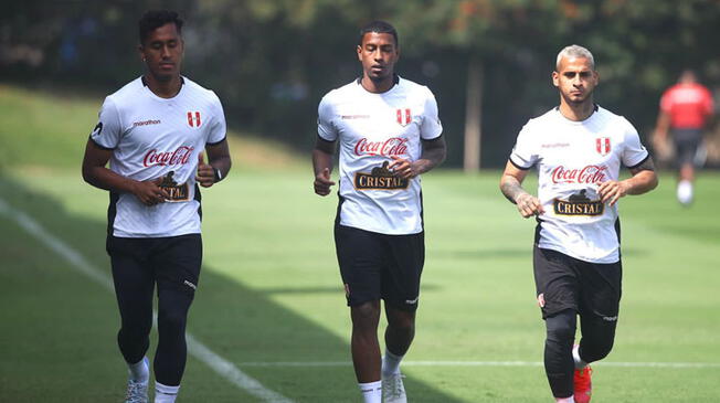 Miguel Trauco, Renato Tapia y Miguel Araujo ya entrenan con Perú