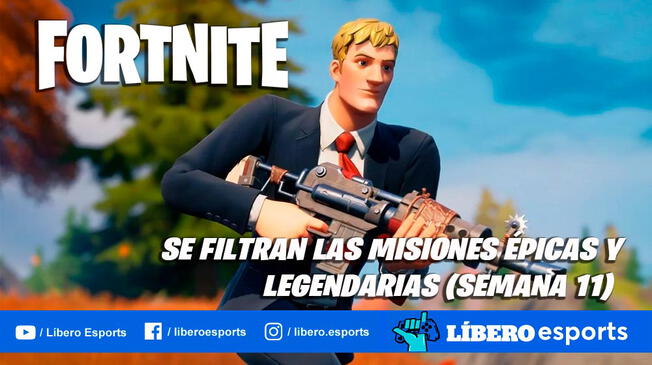 Fortnite Temporada 6: se filtran las misiones épicas y legendarias - Semana 11