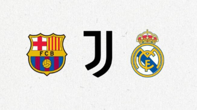 Juventus, Barcelona y Real Madrid son los clubes fundadores de la Superliga.