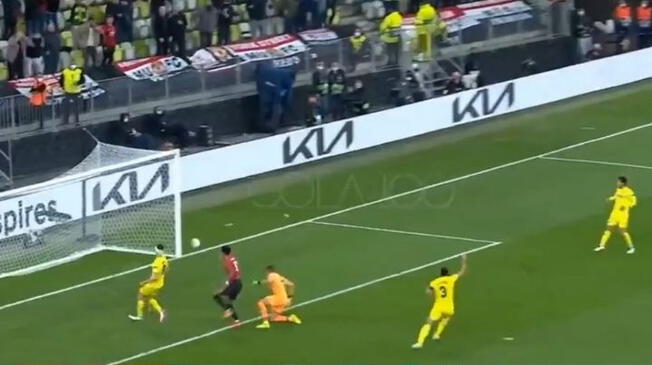 Blooper: Marcus Rashford y un tremendo error en gol cantado ante Villarreal - VIDEO