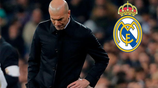 Zidane se aleja del Real Madrid