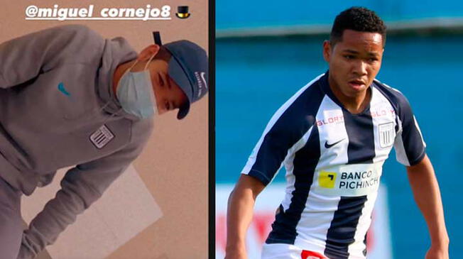 Miguel Cornejo marcó dos goles con Alianza Lima en la temporada 2020.