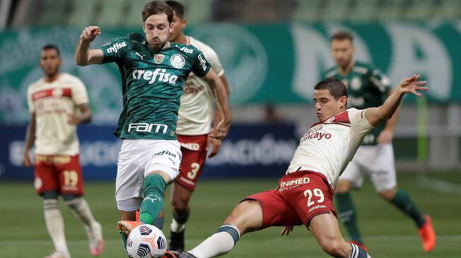 Universitario juega con Palmeiras en la Copa Libertadores